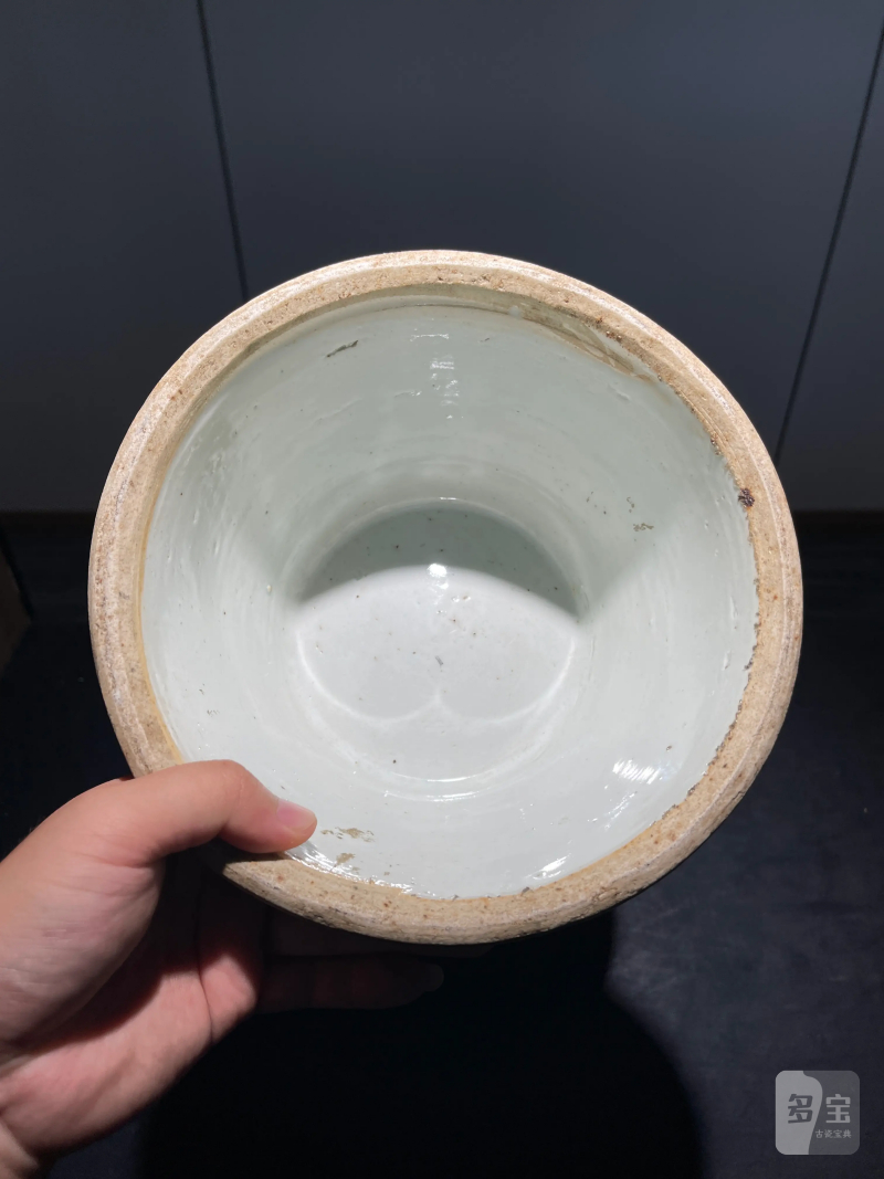 清晚期 粉彩花卉纹花觚一对 - 图9